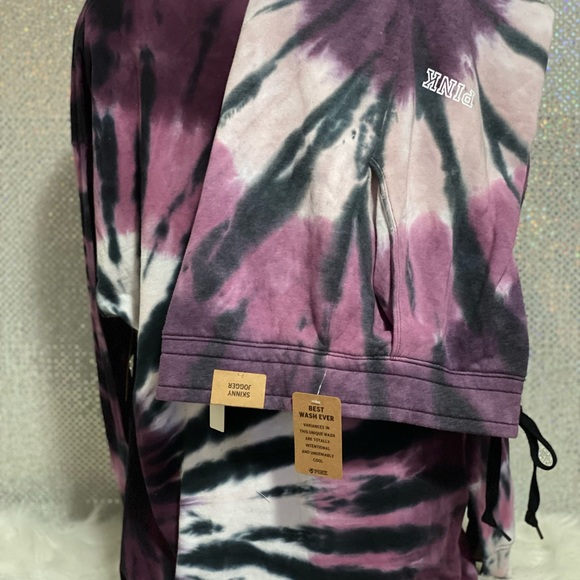 💥New Victoria Secret Tie-Dye Tee & Skinny Jogger Set 💥 - Picture 7 of 14
